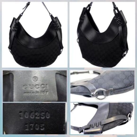 Gucci Crescent Canvas monogram Half Moon H… - Picture 10 of 10